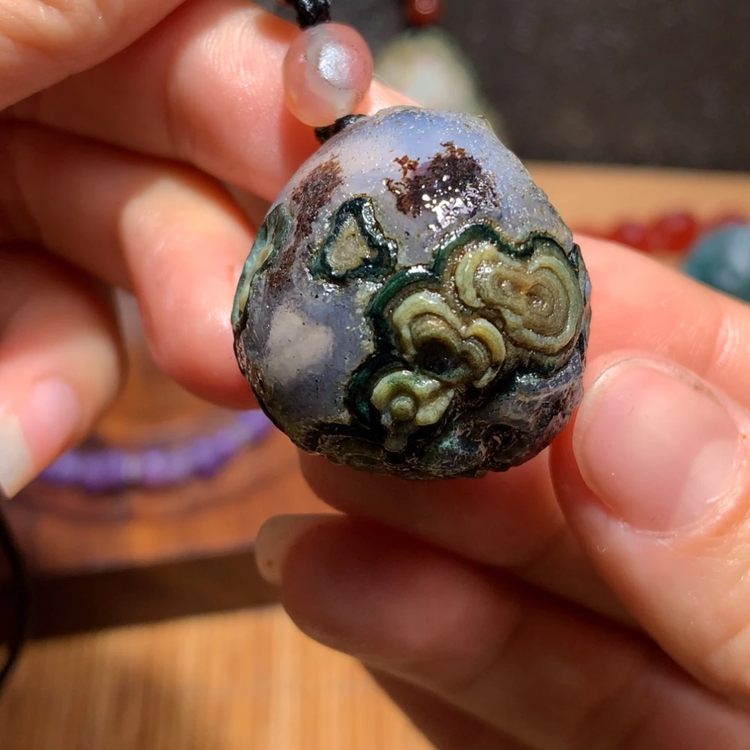 未镶嵌玛瑙/玉髓珠宝半成品