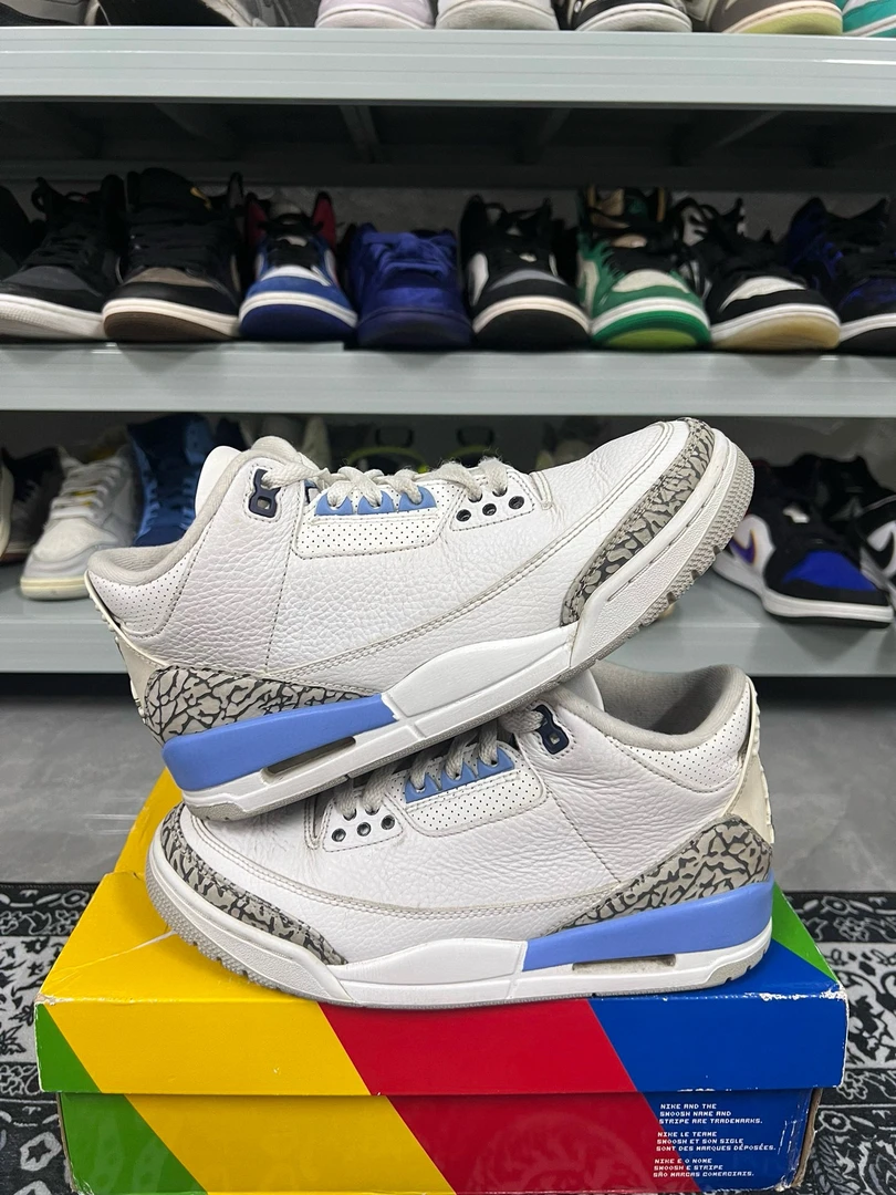 95新 maje 40.5码/aj3北卡蓝休闲鞋/二手正品