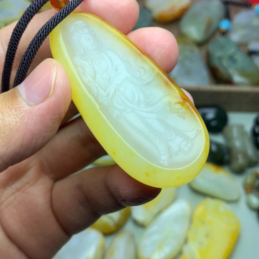 【闪购商品】颈饰未镶嵌和田玉R**阳