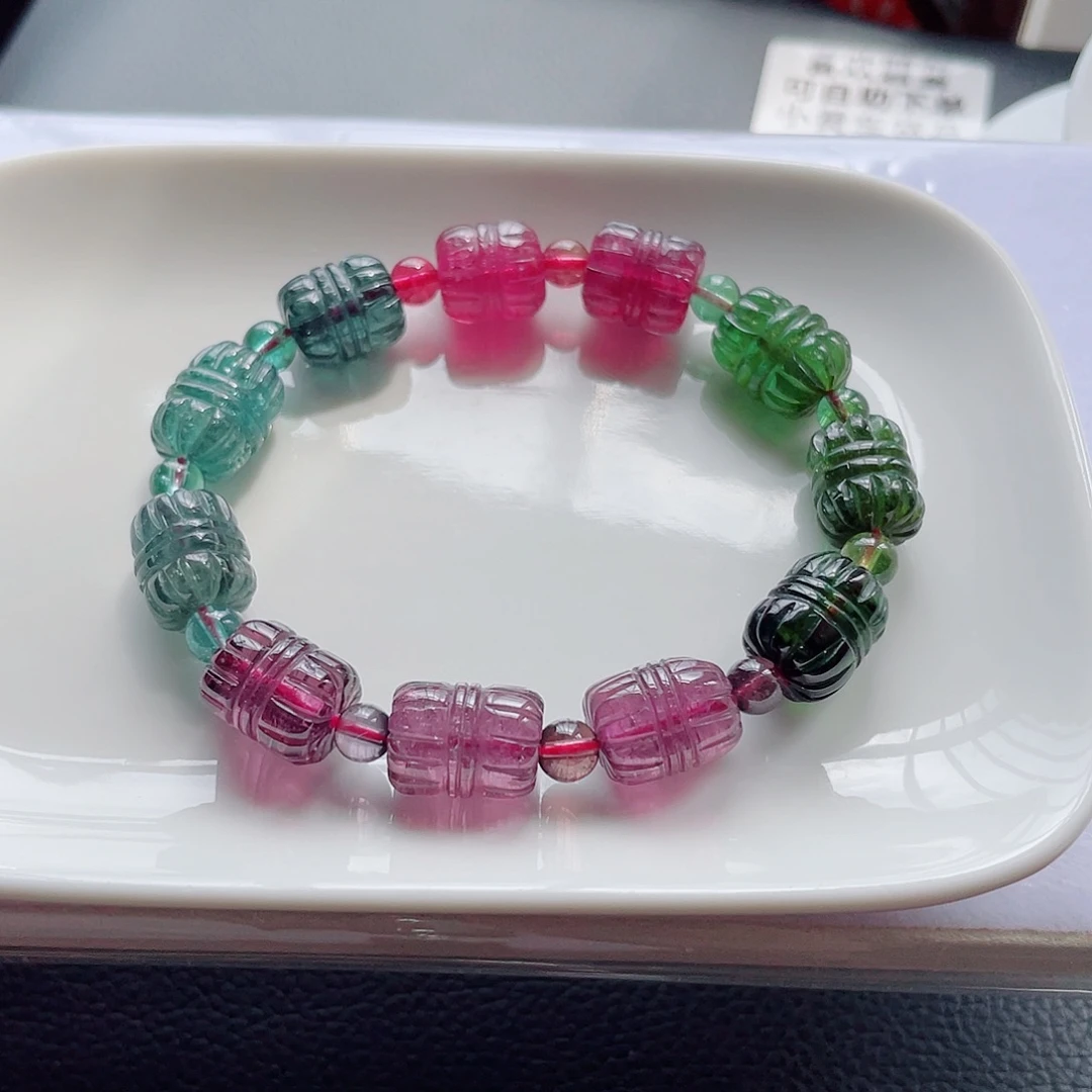 未镶嵌手链碧玺碧玺手链