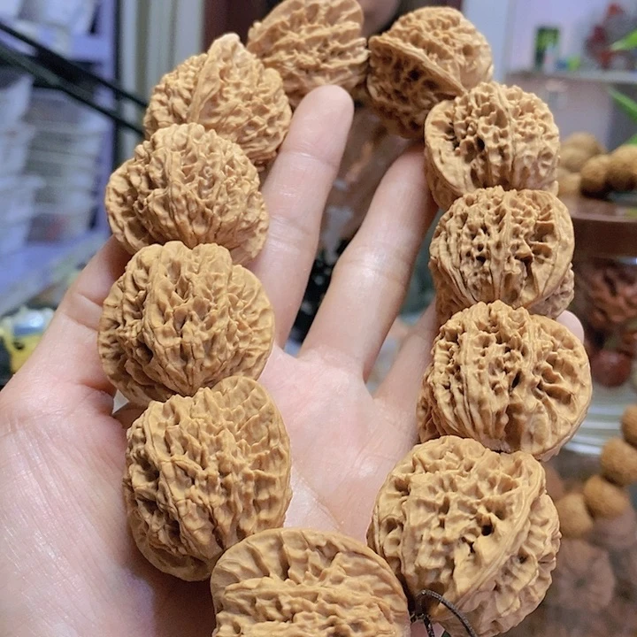 【闪购商品】文玩核桃把件37老款狮子头手持