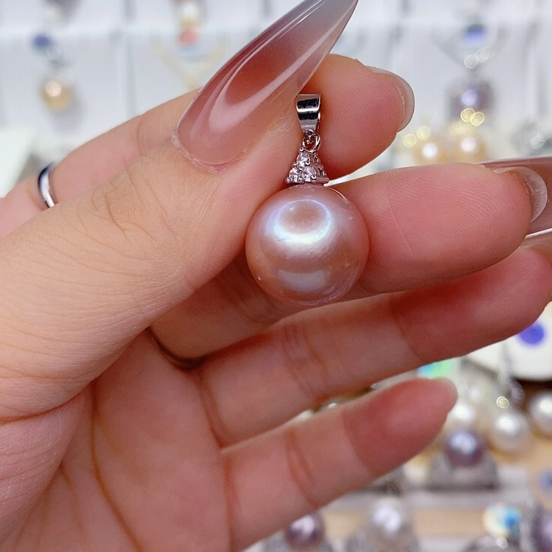 淡水珍珠未镶嵌吊坠(赠链)