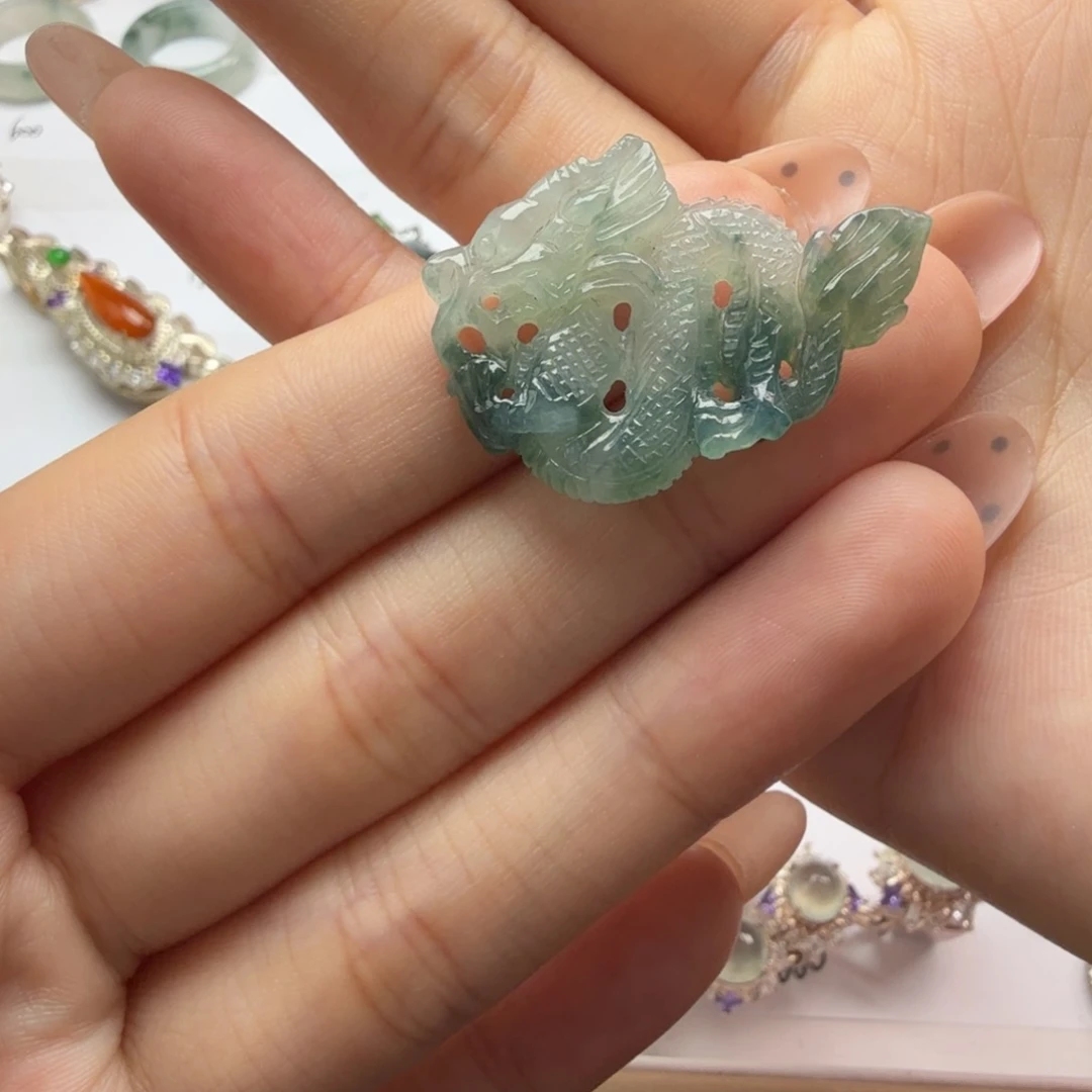 翡翠散珠翡翠珠子