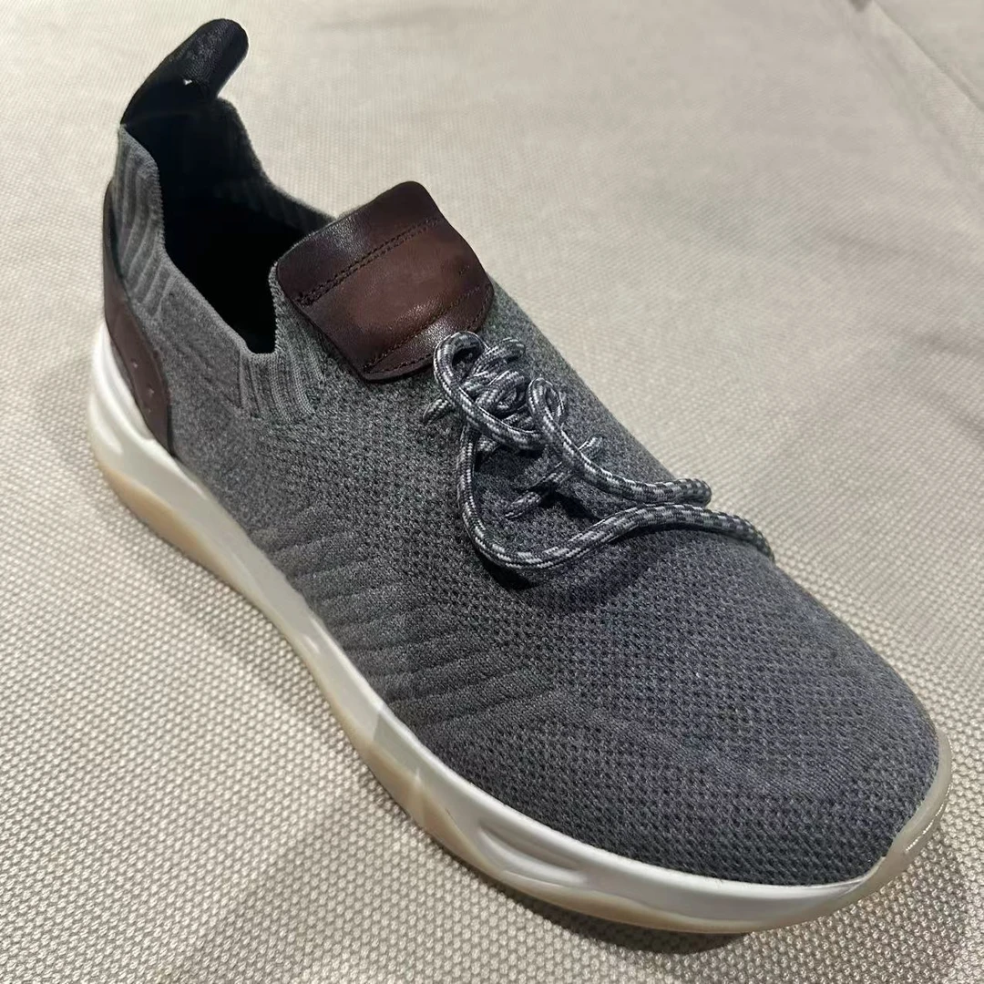 【正经小郑】布鲁大哥的男士灰色休闲鞋
