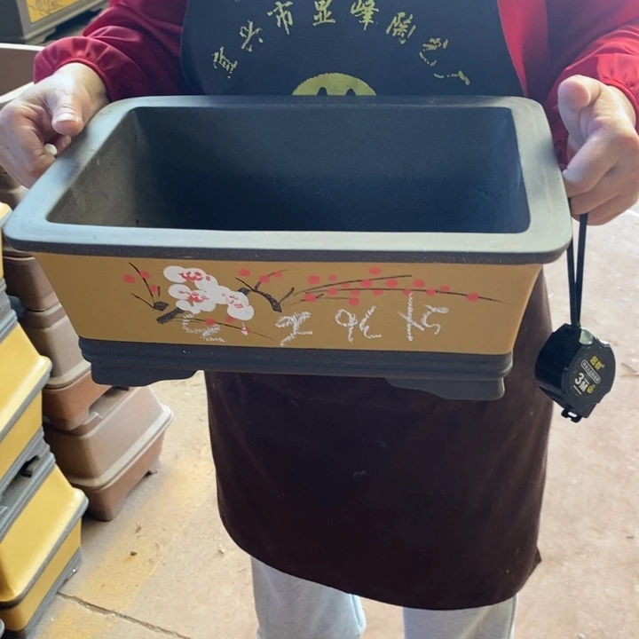 紫砂花盆有大风大浪吗