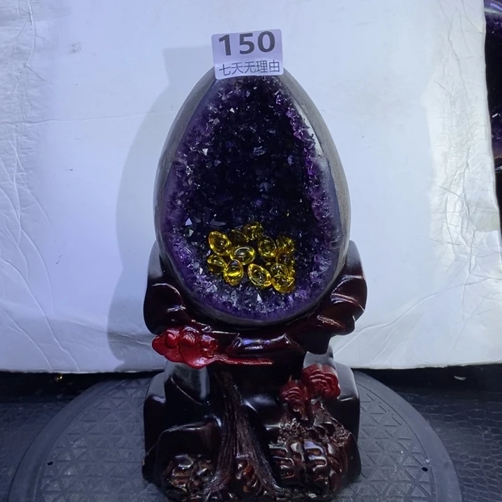 未镶嵌大型摆件（非配饰）紫晶