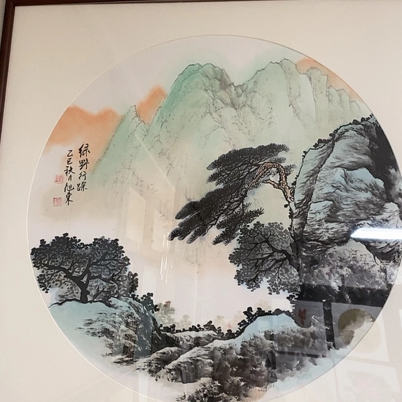 【闪购商品】国画手绘国画带框72.72