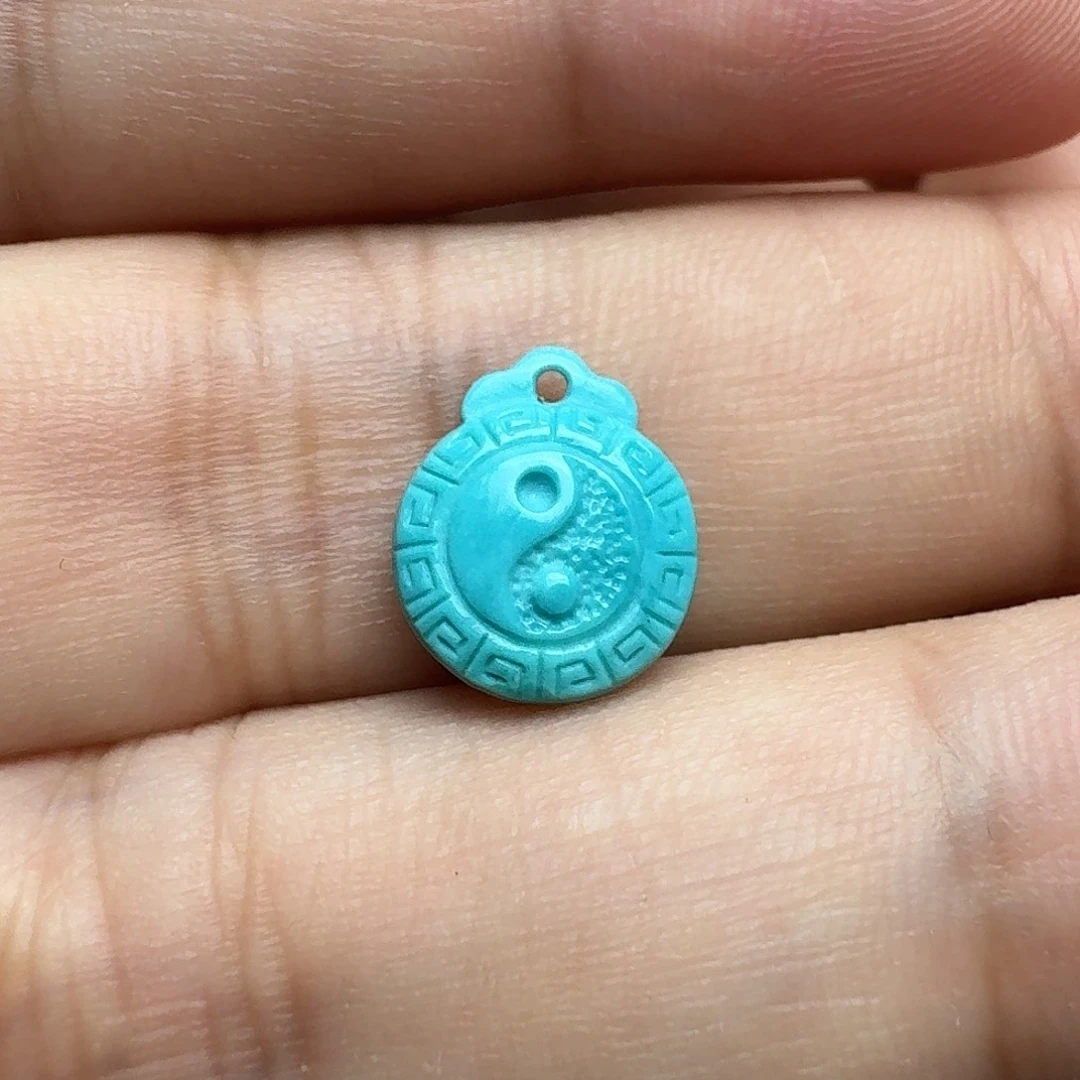 未镶嵌绿松石太极