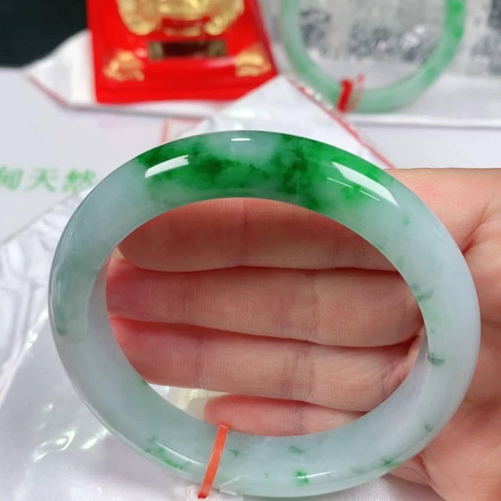 未镶嵌手镯翡翠   编号DH1108 正圈57-58