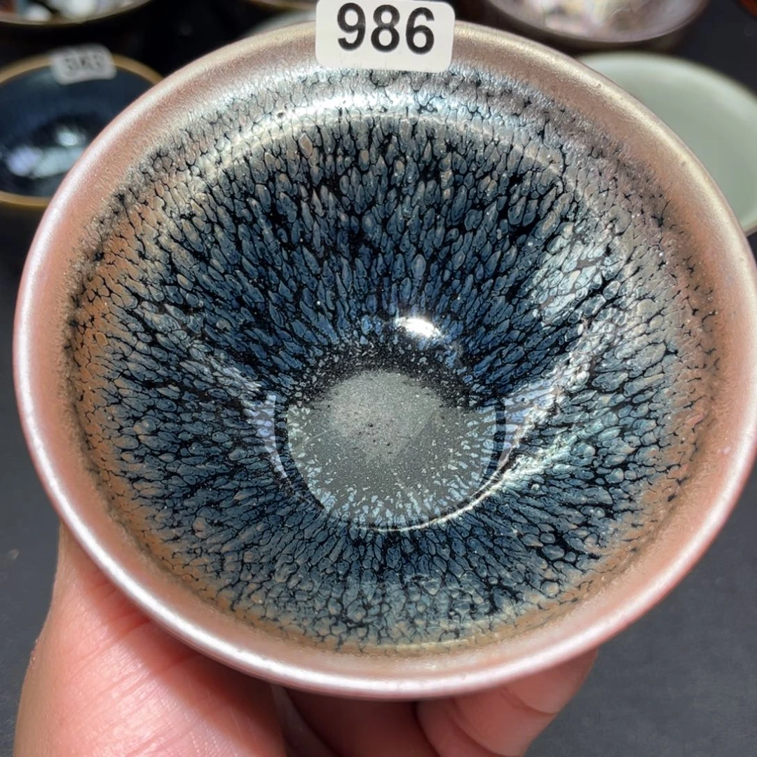 茶盏988 建盏单盏放大漏……
