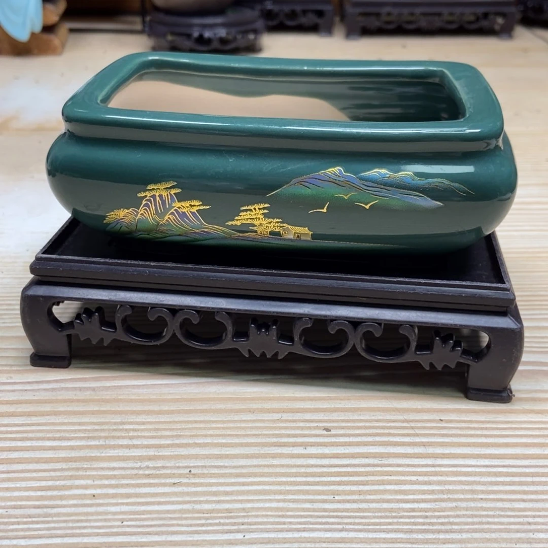 瓷片陶瓷花盆陶瓷艺术