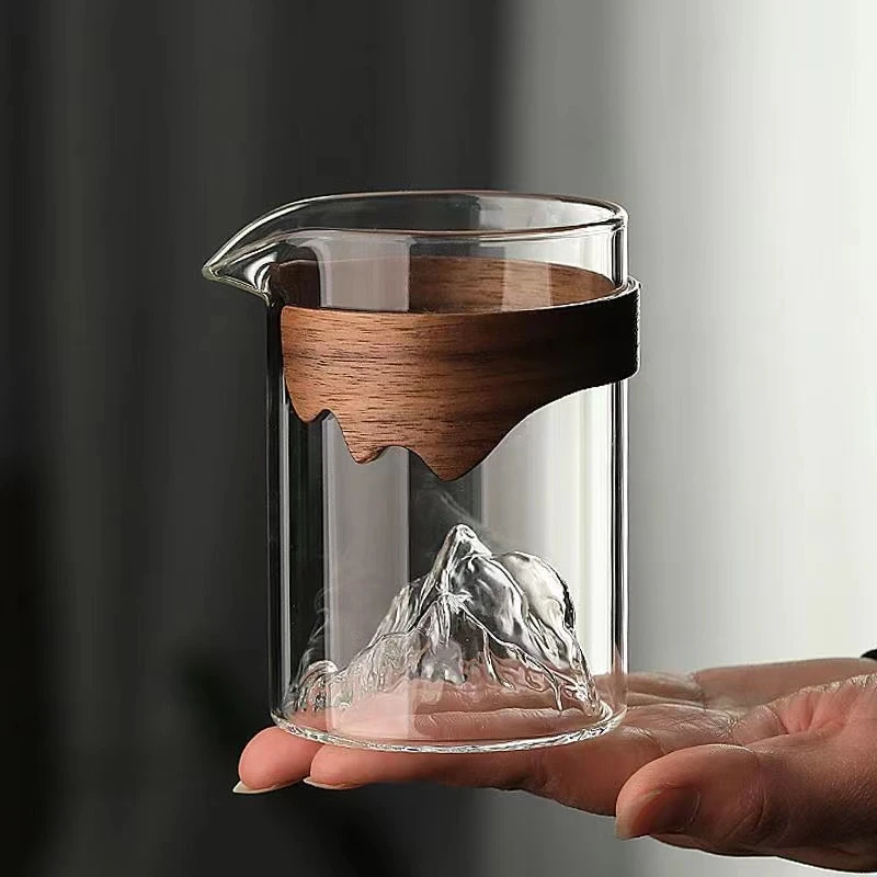 观山公道杯玻璃分茶器-6115