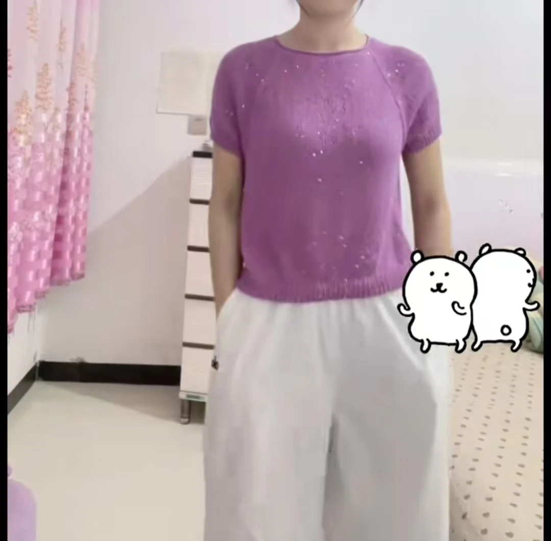 新品6号蕾丝线一团2两左右亮片蕾丝线手工编织亲肤柔软有垂感