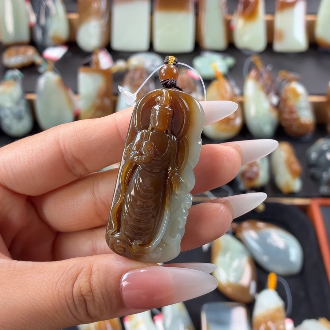 和田玉未镶嵌颈饰“****凡