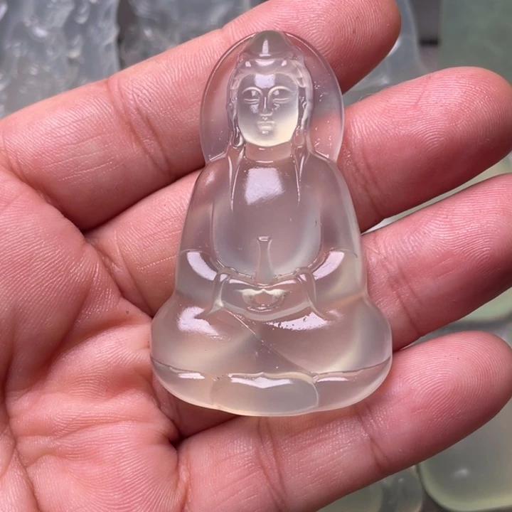 紫***来未镶嵌岫玉吊坠(赠链)