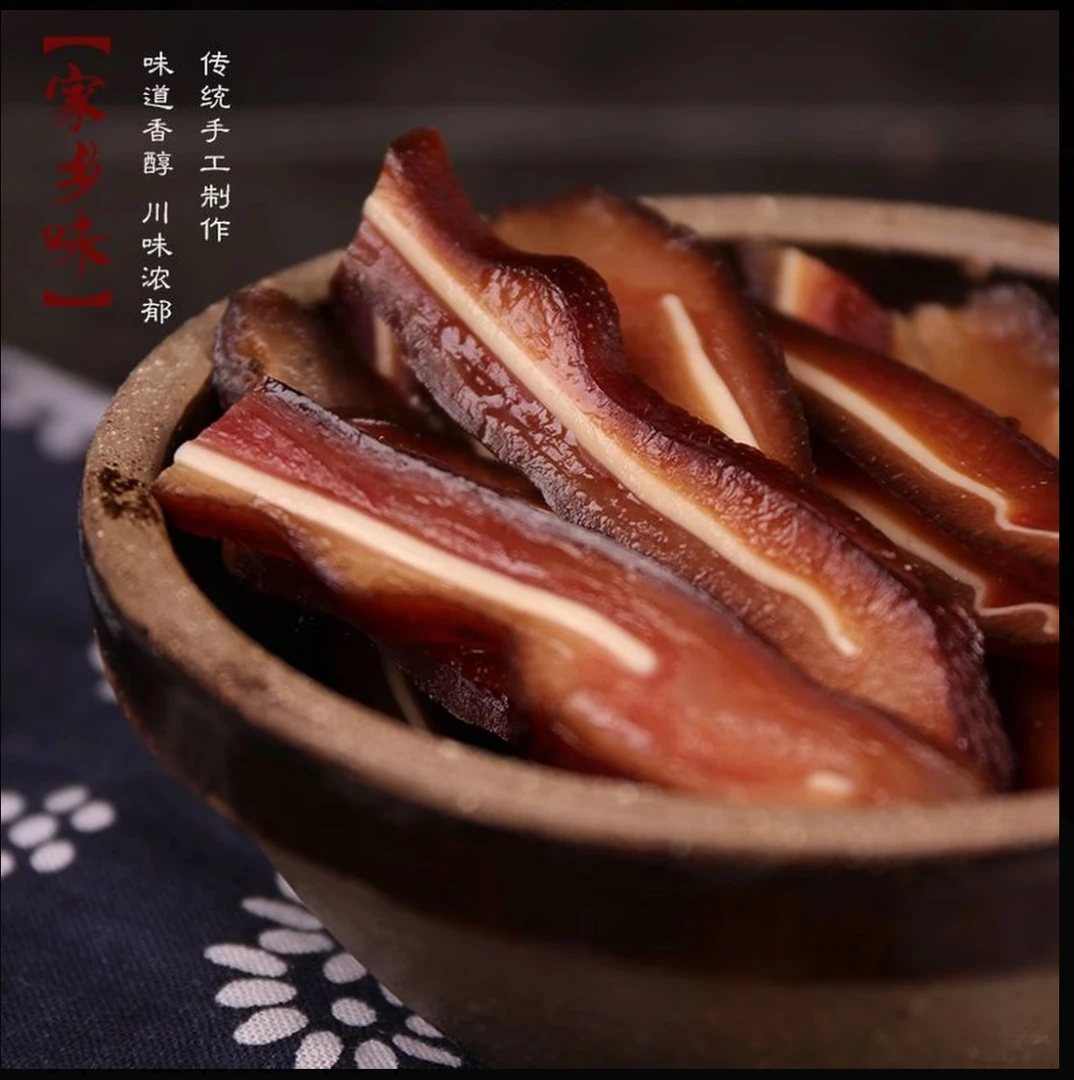 【腊猪耳朵】自己家柴火烟熏腊猪耳朵