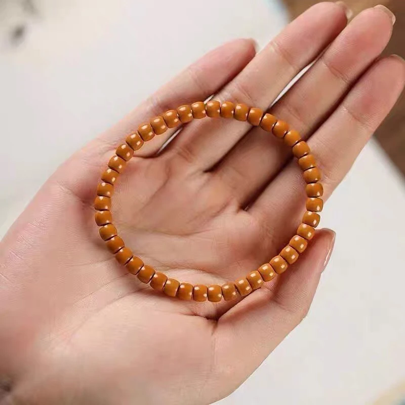 （橄榄核核尖单圈）手串精致小咪手链5mm