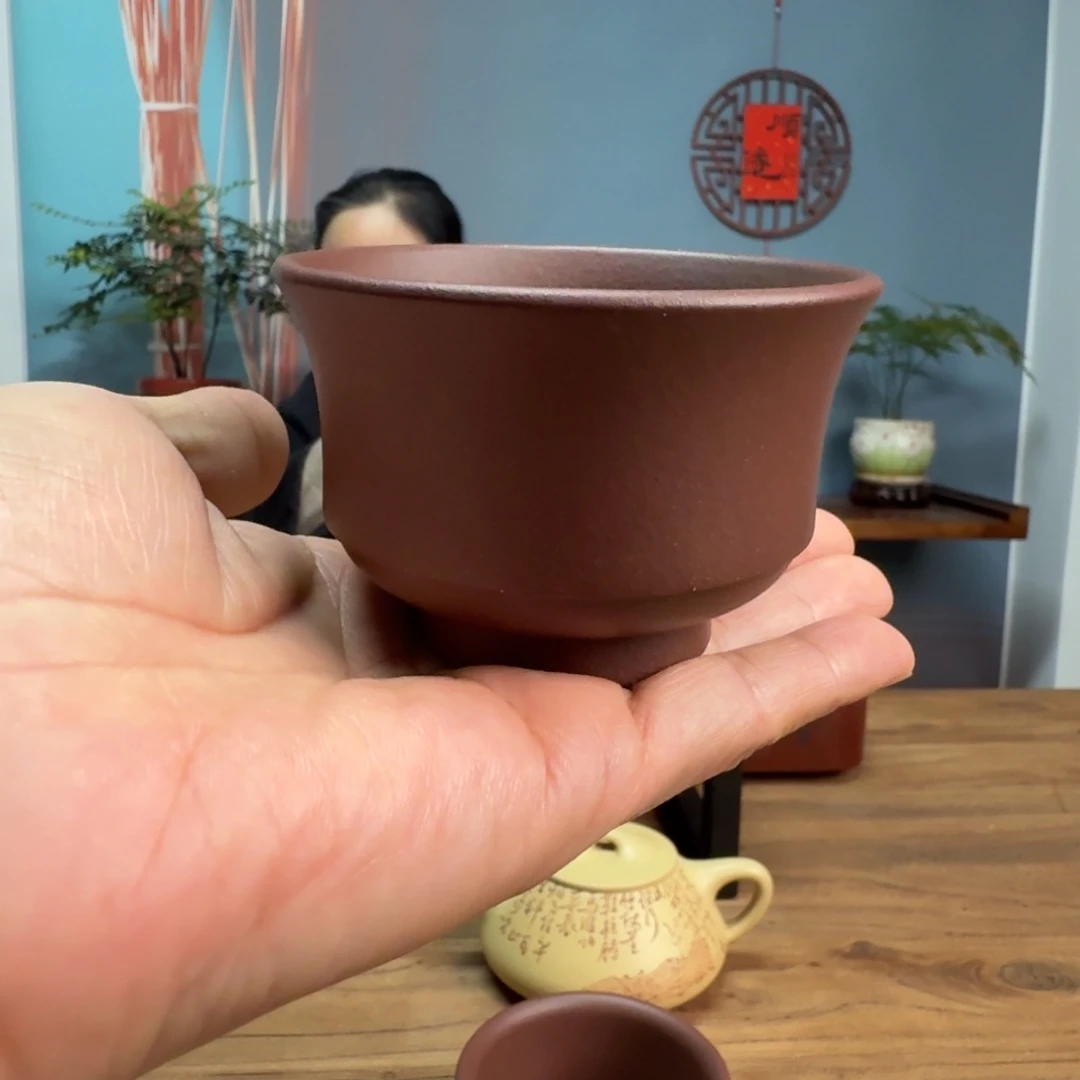 紫泥茶壶老紫泥主人杯