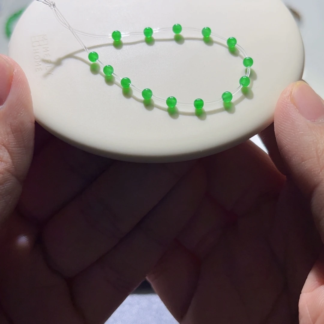 散珠翡翠裸石多样性发一颗3mm