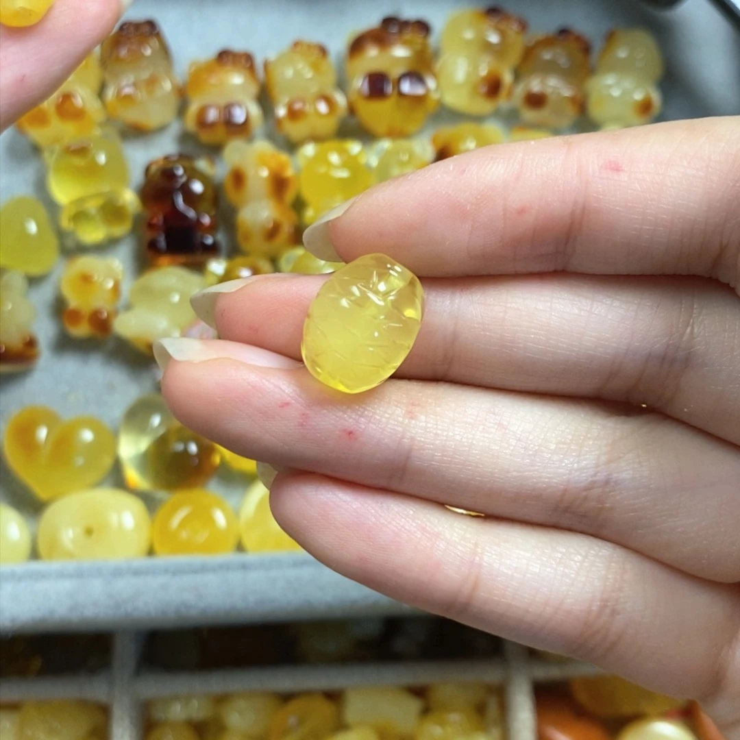 未镶嵌颈饰蜜蜡甜****y富甲天下