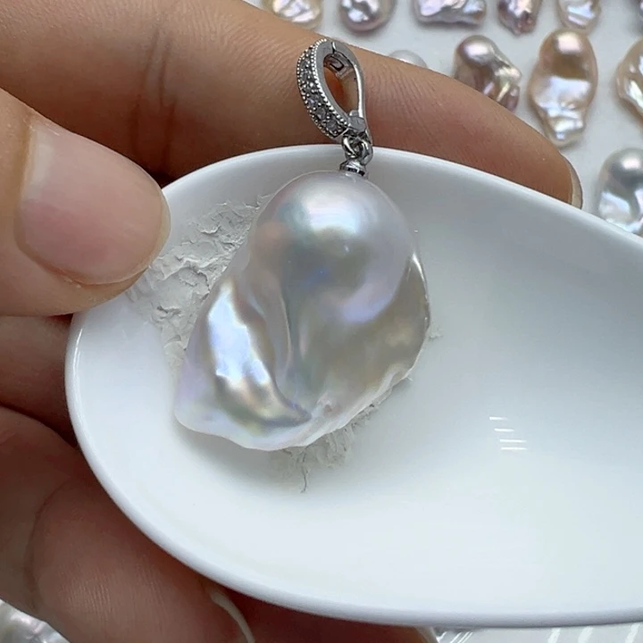 合金淡水珍珠天然淡水珍珠