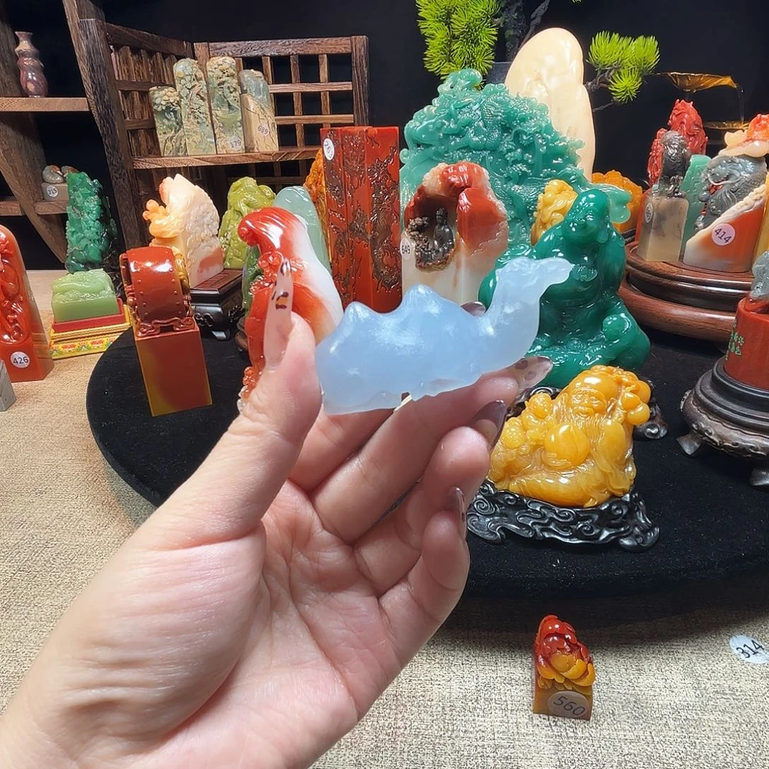 寿山石印石寿山石雕刻
