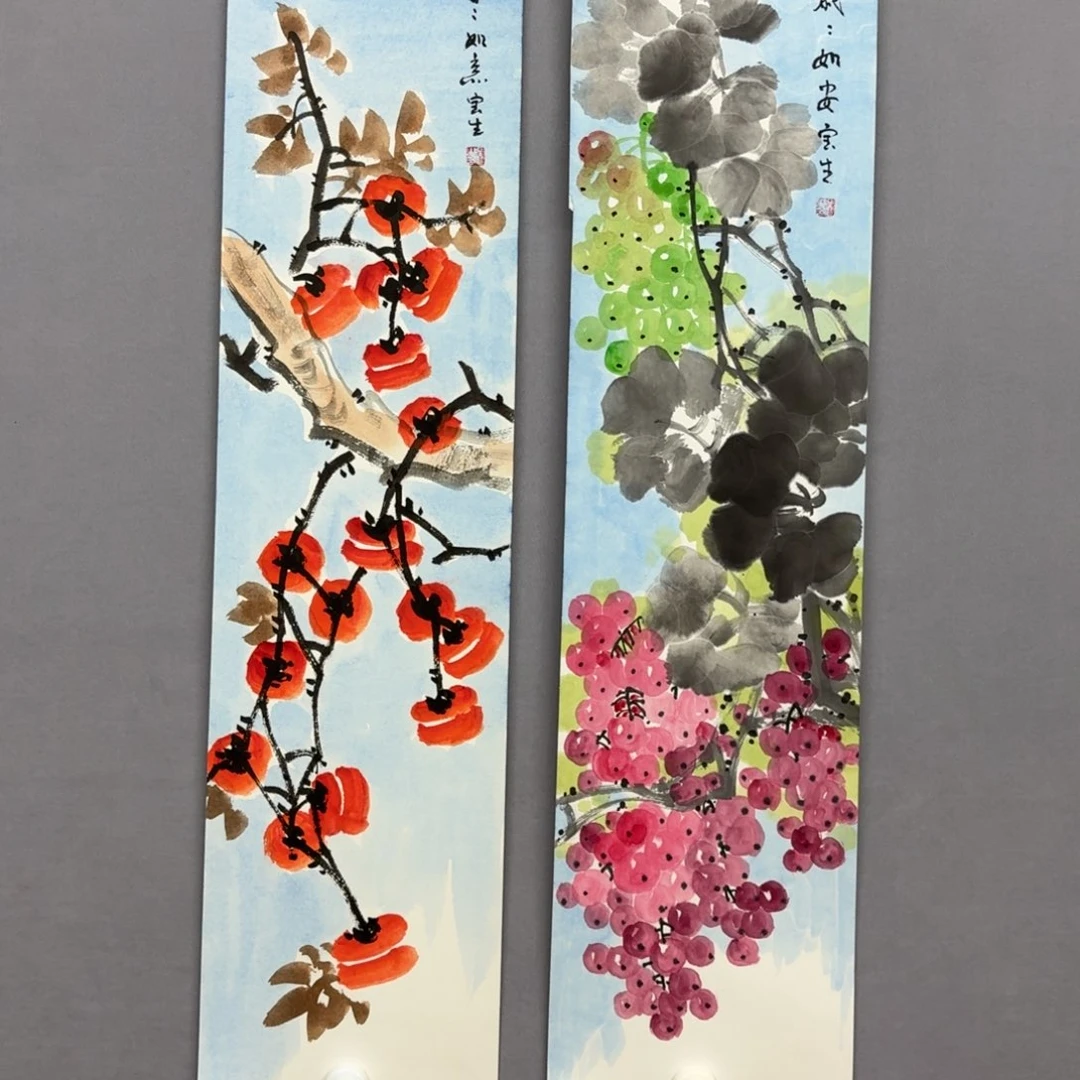 国画艺术家真人手绘