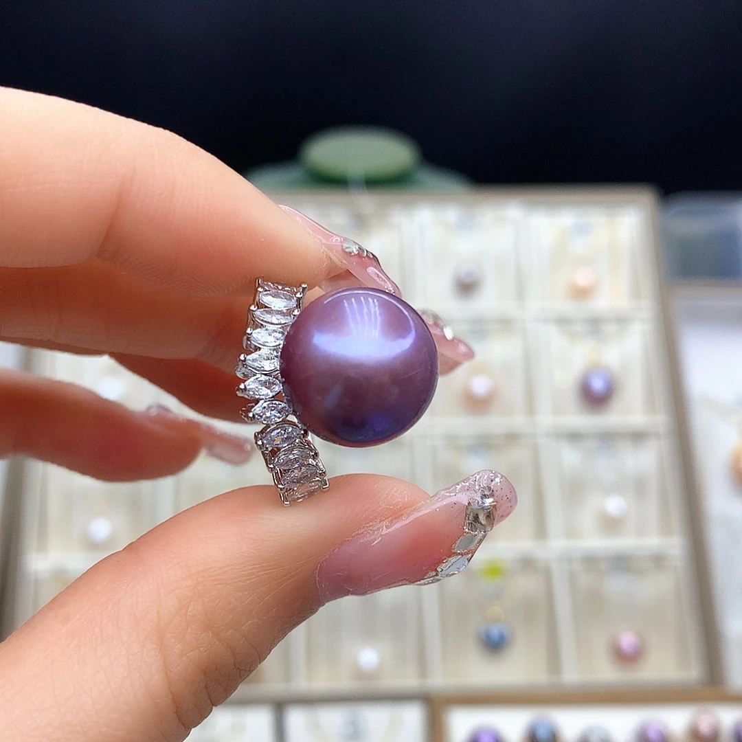 淡水珍珠颈饰合金