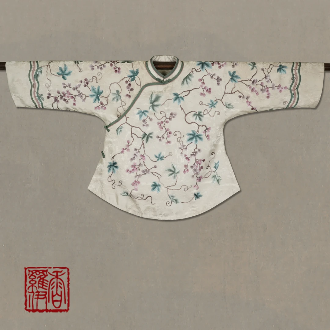 【青蔓春衫】传统中式汉服绣花上衣