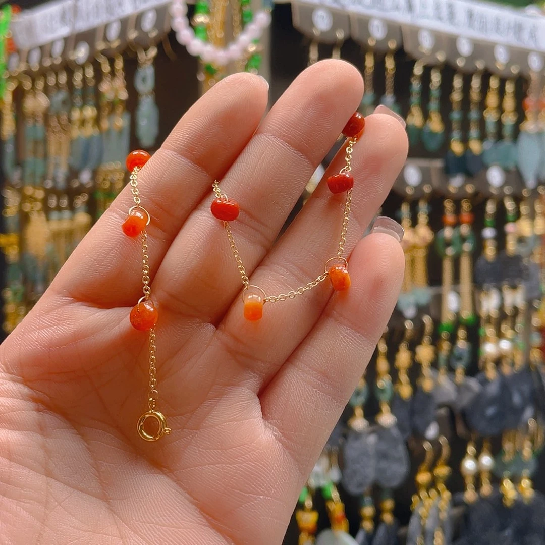 翡翠耳饰合金翡翠饰品