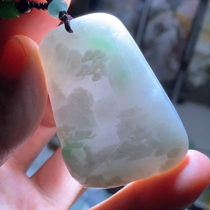 翡翠颈饰未镶嵌好