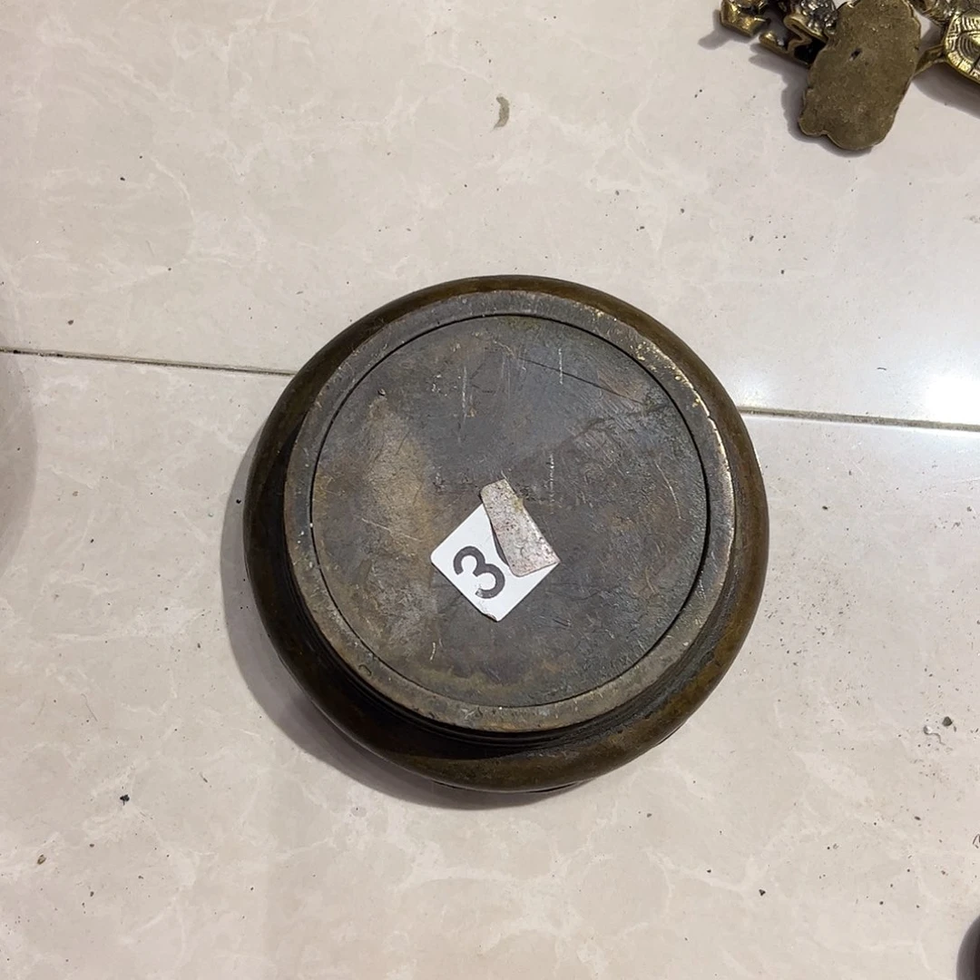 曦*微瑕疵黄铜摆件工艺品