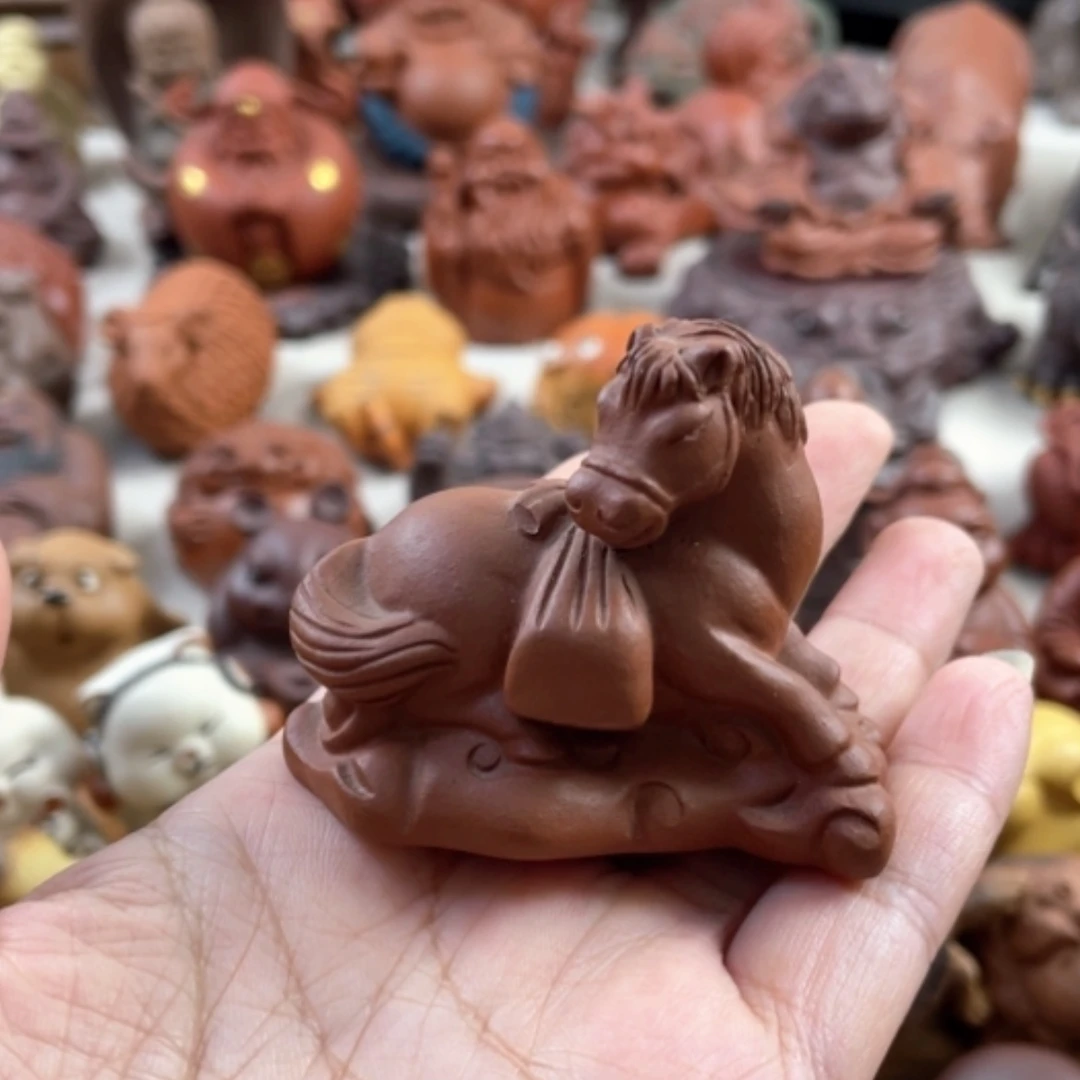 【闪购商品】紫砂茶宠紫砂小马