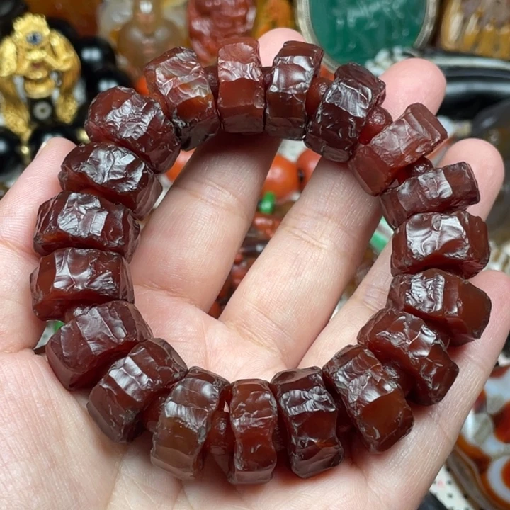 想***难玛瑙/玉髓未镶嵌颈饰