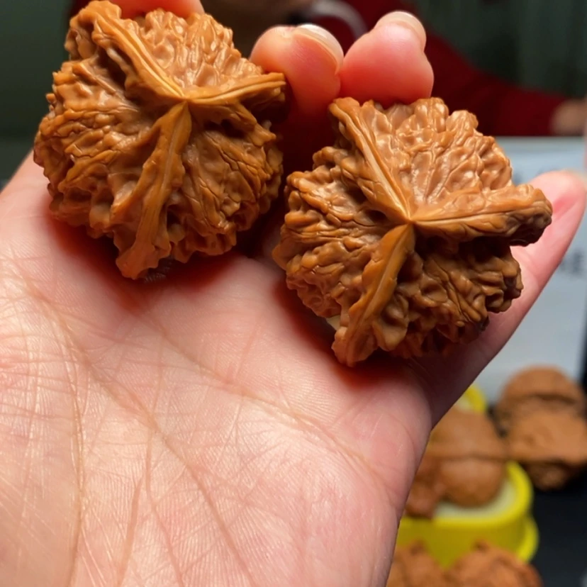 【闪购商品】把件桃核霸**足1号三棱子，