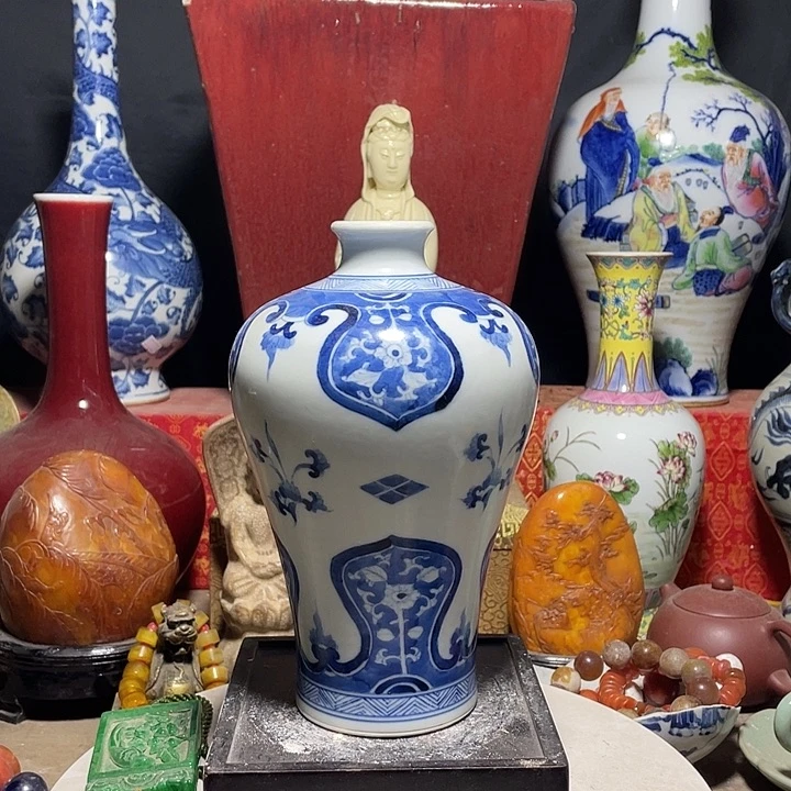 瓷片青花瓷器手工制作