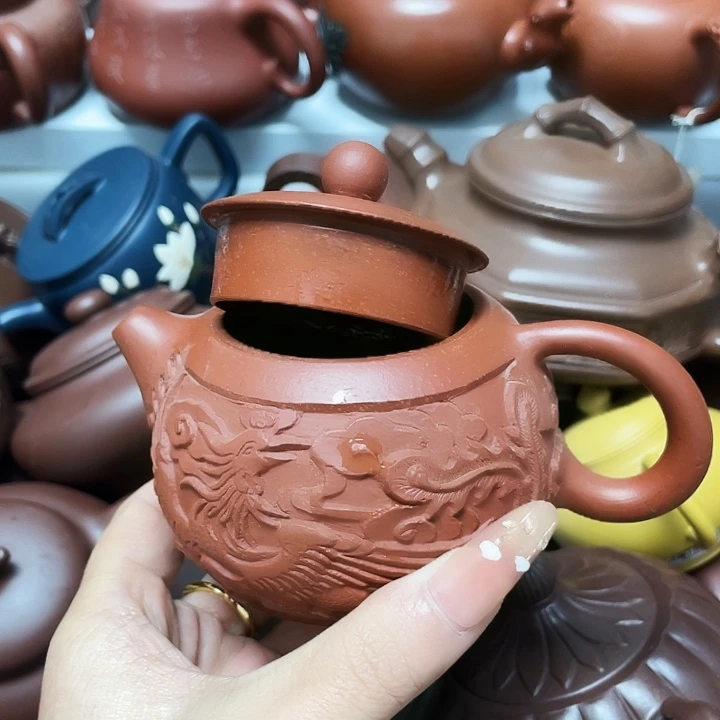 释***J茶壶紫砂宜兴紫砂壶