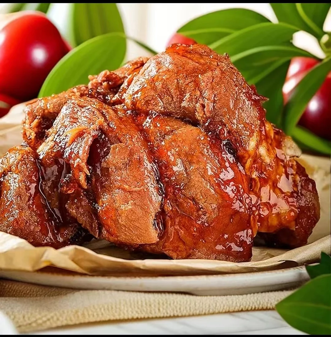 即食酱肉正宗黑胡椒口味酱肉整块肉开袋即食真空包装酱熟食