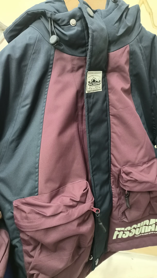 M-红色加厚加绒外套