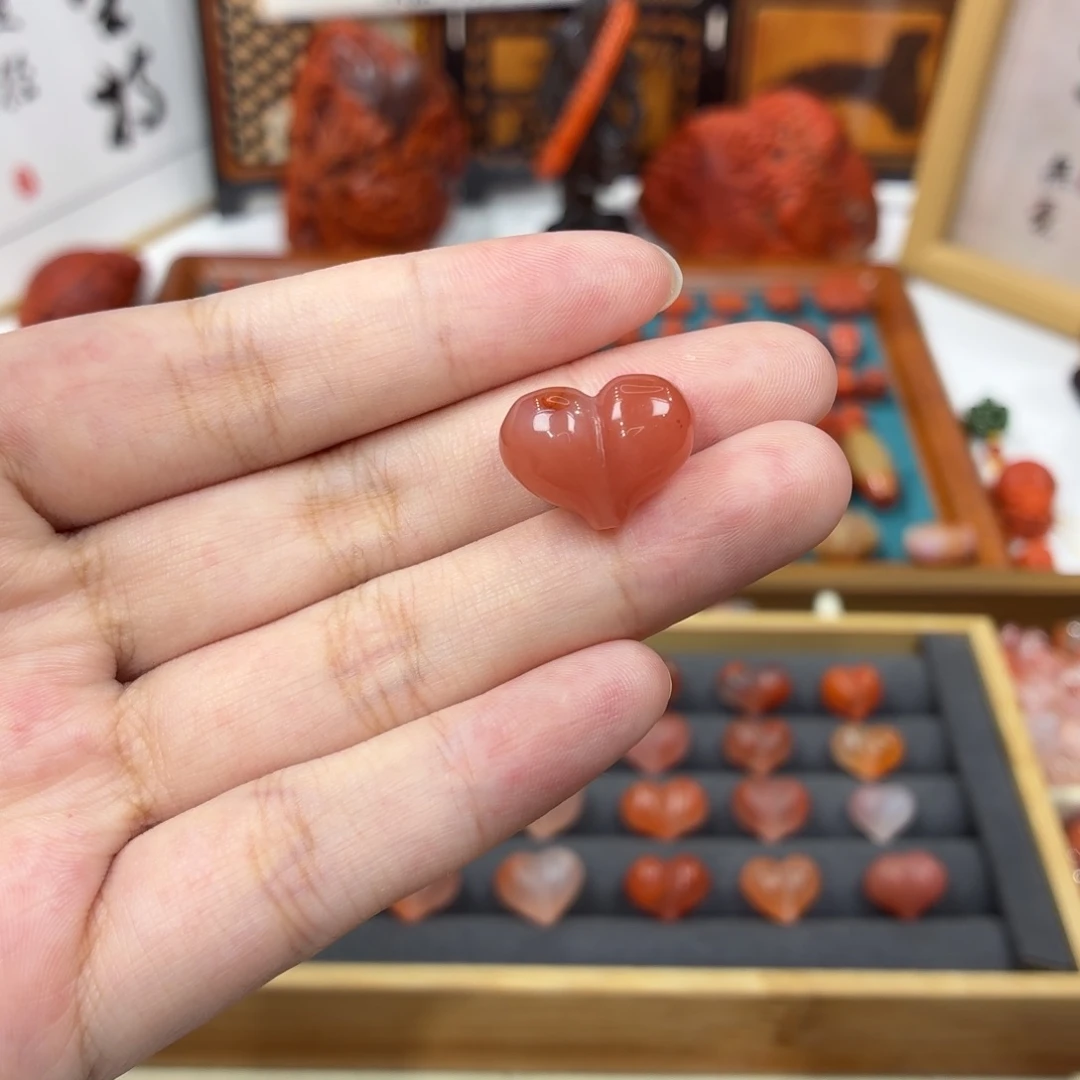 南红玛瑙未镶嵌配饰南红屁桃