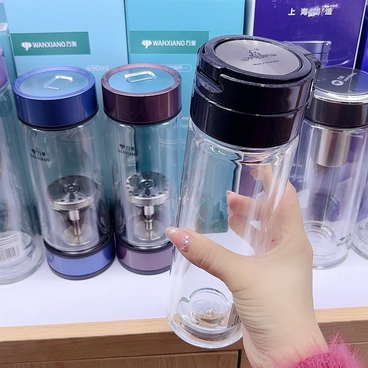 万象品牌双层玻璃杯V814-490