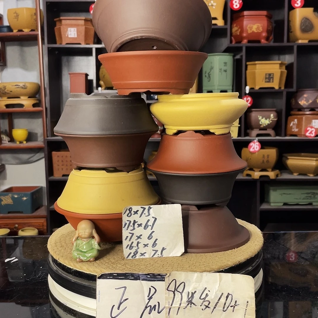 D-盆尚好紫砂花盆