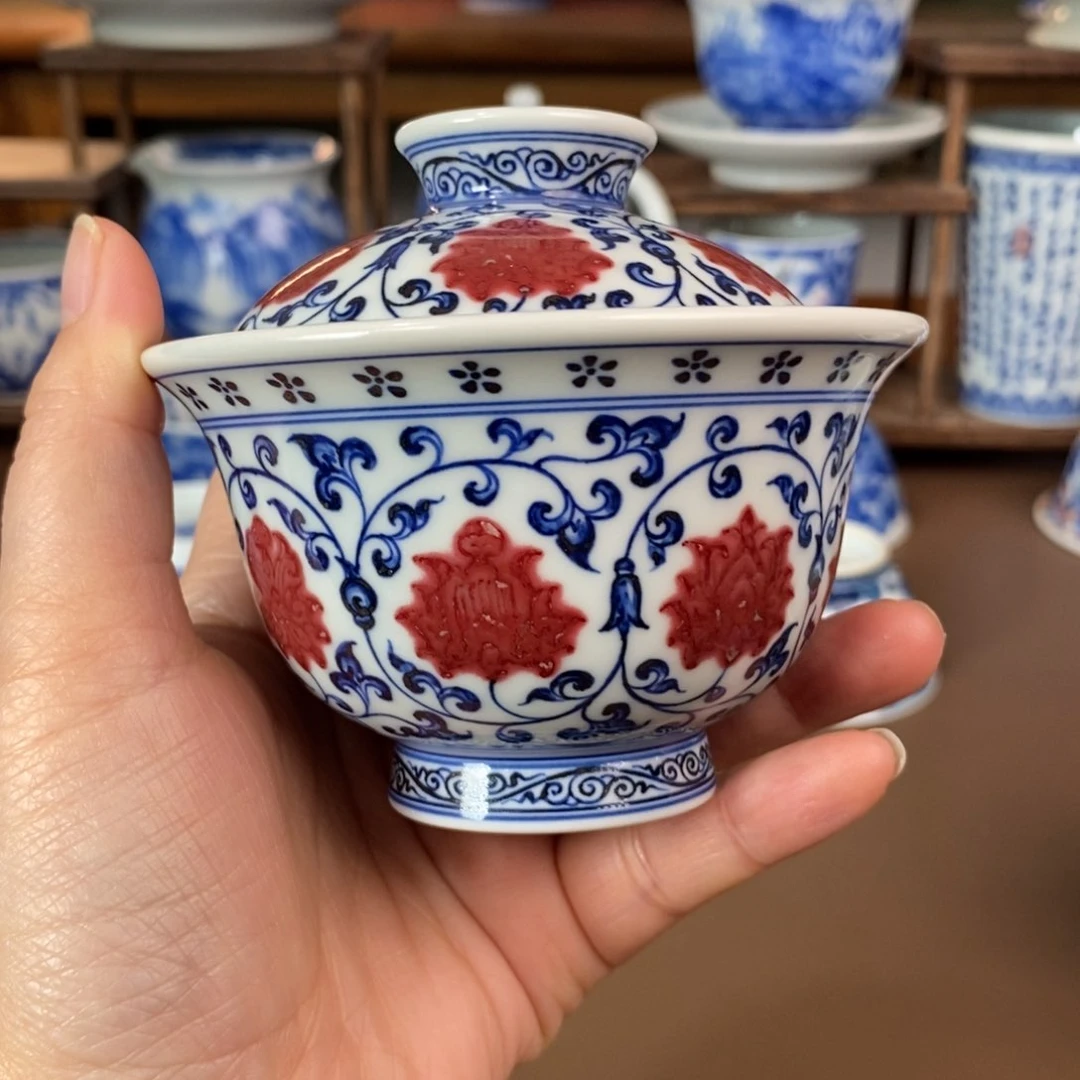 景德镇陶瓷手工手绘