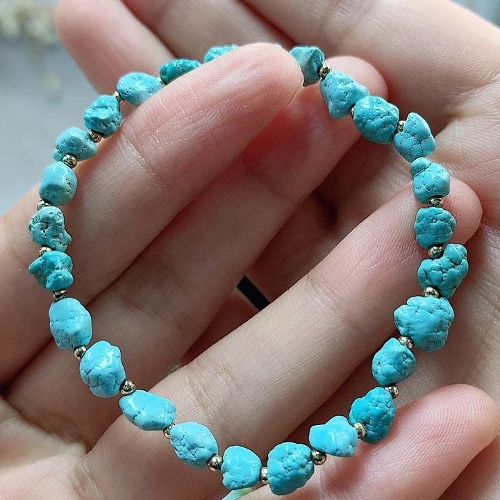 未镶嵌绿松石珠宝奇石