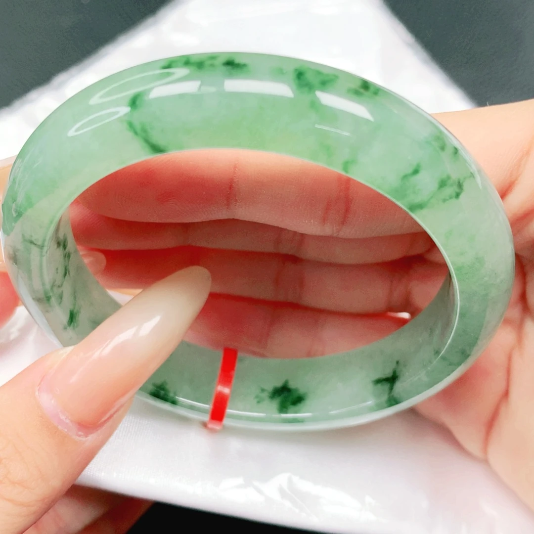 翡翠未镶嵌手镯58