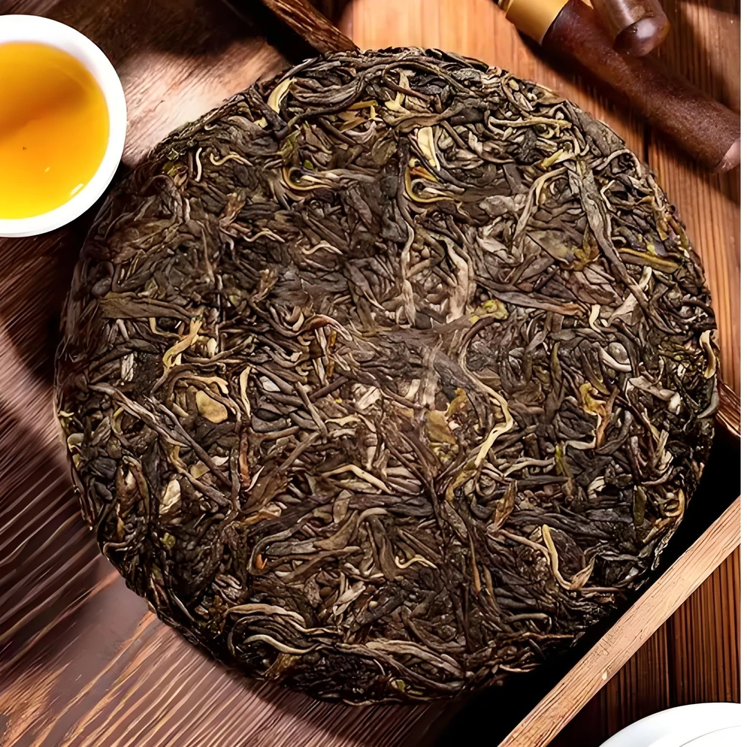 【普洱茶】2019三爷春茶生茶饼