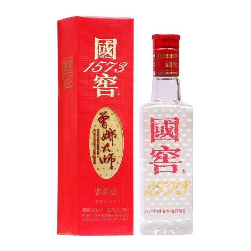 国窖1573曾娜大师100ml小酒版收藏浓香型52度