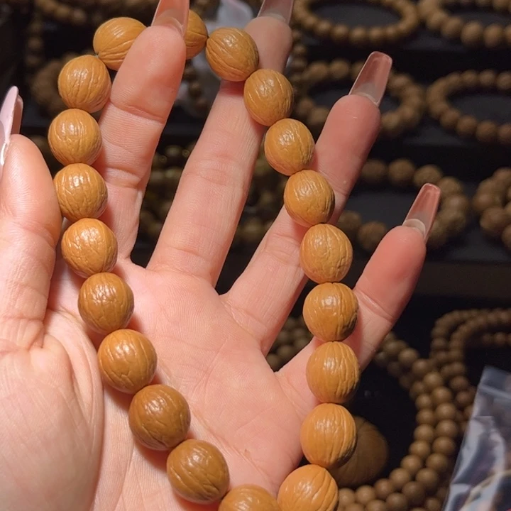 树***朦猴头核桃吊坠12精卡光头强手持全品无瑕无药无修