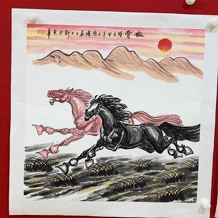 日新画作欣赏作品