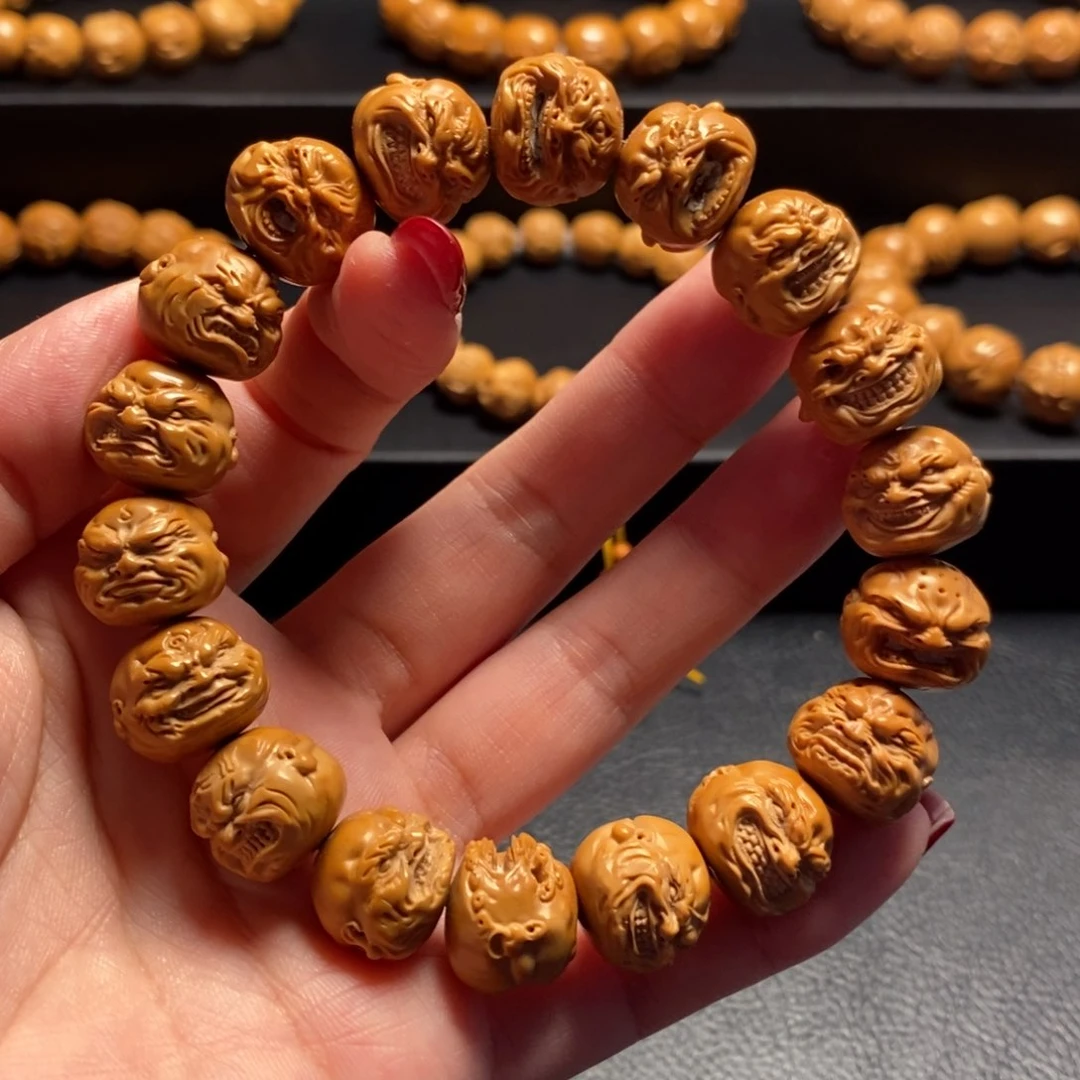 猴头核桃手串龙*大恶僧